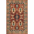 Momeni Tangier Indian Hand Tufted Rug- Red - 2 x 3 ft. TANGITAN-3RED2030